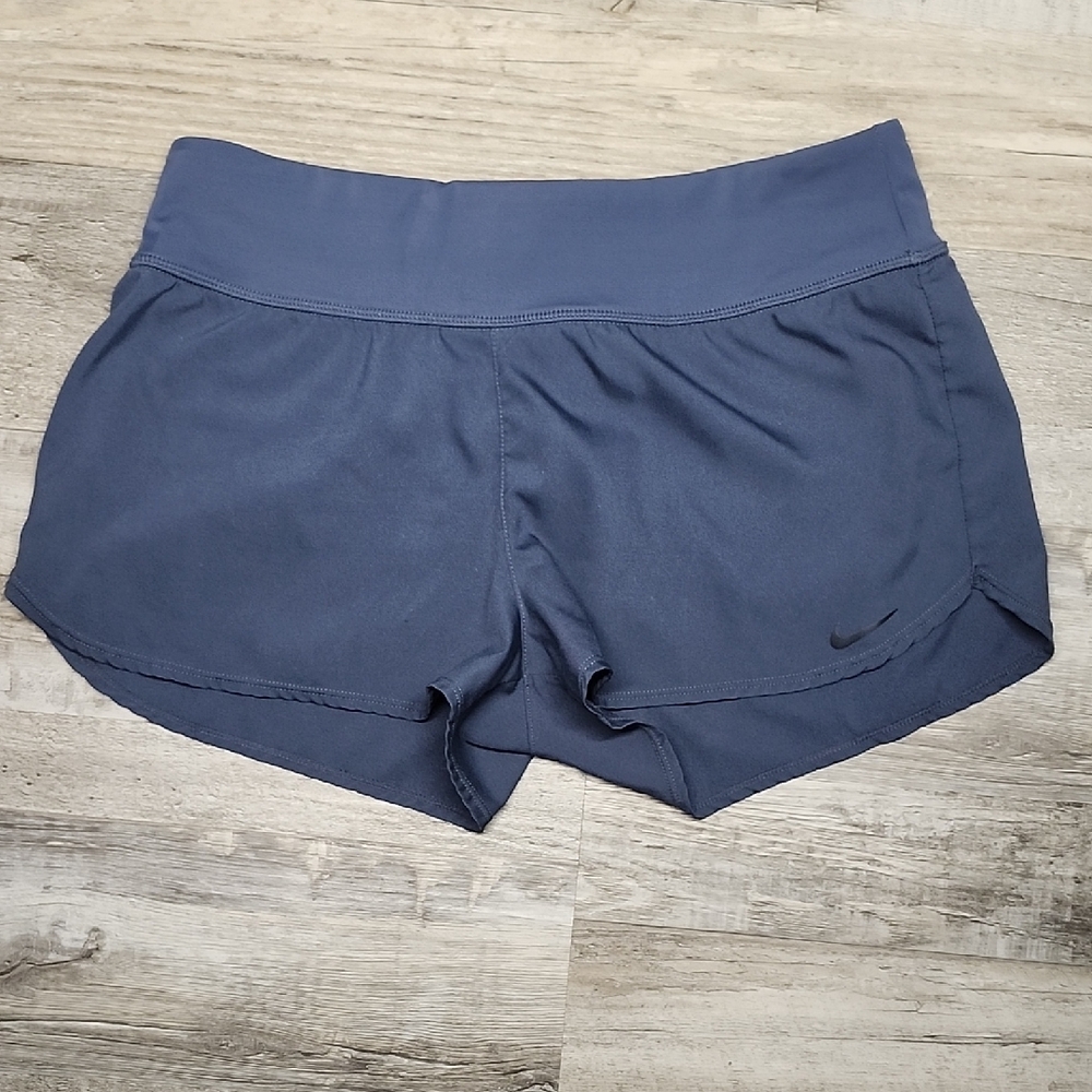 Nike Women's Dark Blue Athletic Shorts
